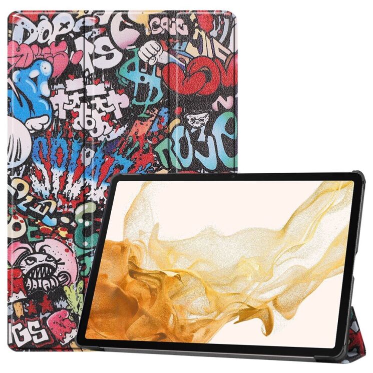 Чехол UniCase Life Style для Samsung Galaxy Tab S10 Plus - Graffiti: фото 1 из 9