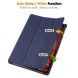 Чехол UniCase Slim для Lenovo Tab K11 Plus - Dark Blue (359500DB). Фото 5 из 10