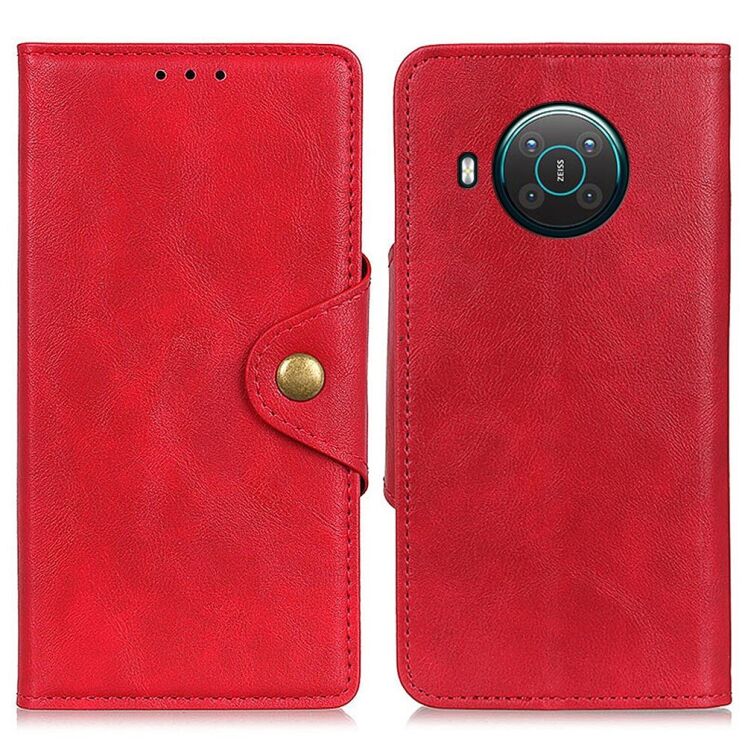 Чехол UniCase Vintage Wallet для Nokia X10 / X20 - Red: фото 2 из 12