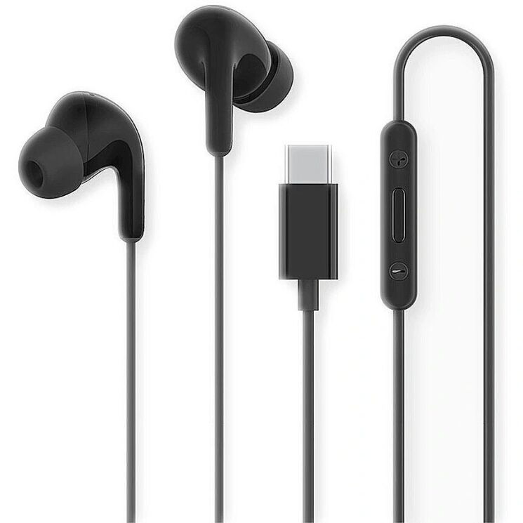 Гарнитура Xiaomi Type-C Earphones (BHR8930GL) - Black: фото 1 из 13