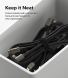 Кабель Ringke 90 Degree Type-C to Type-C 240W (5A, 2m) 8800293851486 - Black (896544B). Фото 14 из 19