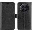 Классический чехол-книжка Deexe Wallet Style для Xiaomi Redmi Note 15 - Black (405513B)