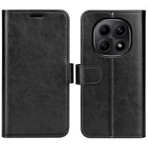 Класичний чохол-книжка Deexe Wallet Style для Xiaomi Redmi Note 15 - Black: фото 1 з 6