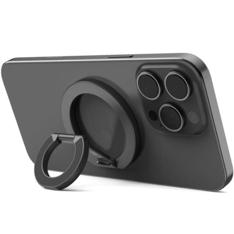 Кільце-тримач для смартфона Tech-Protect MMR400 Magnetic - Black: фото 2 з 5