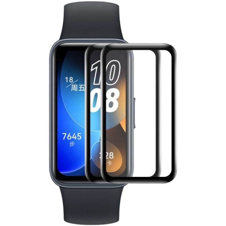 Комплект захисних плівок ENKAY Protector Film для Huawei Band 8 / 9 - Black: фото 1 з 9