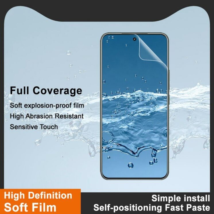 Защитная пленка IMAK Hydrogel Clear Film для Xiaomi 15 Pro: фото 3 из 11