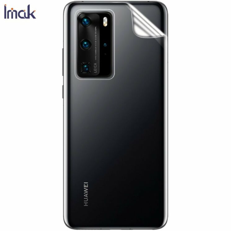 Комплект защитных пленок на заднюю панель IMAK Full Coverage Hydrogel Film для Huawei P40 Pro: фото 5 из 16