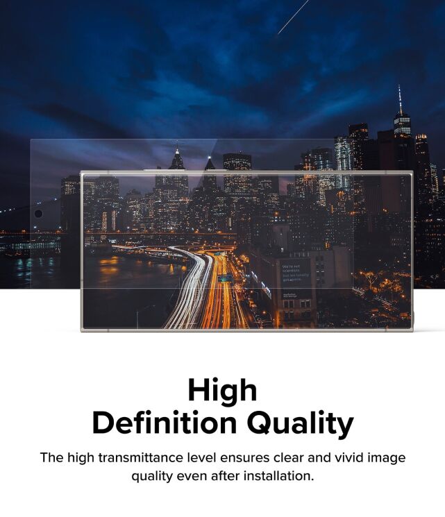 Комплект захисних стекол (2шт) Ringke Easy Slide Tempered Glass для Samsung Galaxy S24 Ultra (S928) 8809961785412: фото 6 з 16