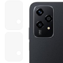 Комплект защитных стекол на заднюю камеру Deexe Camera Lens Protector для Honor 200 Lite - Crystal: фото 1 из 6