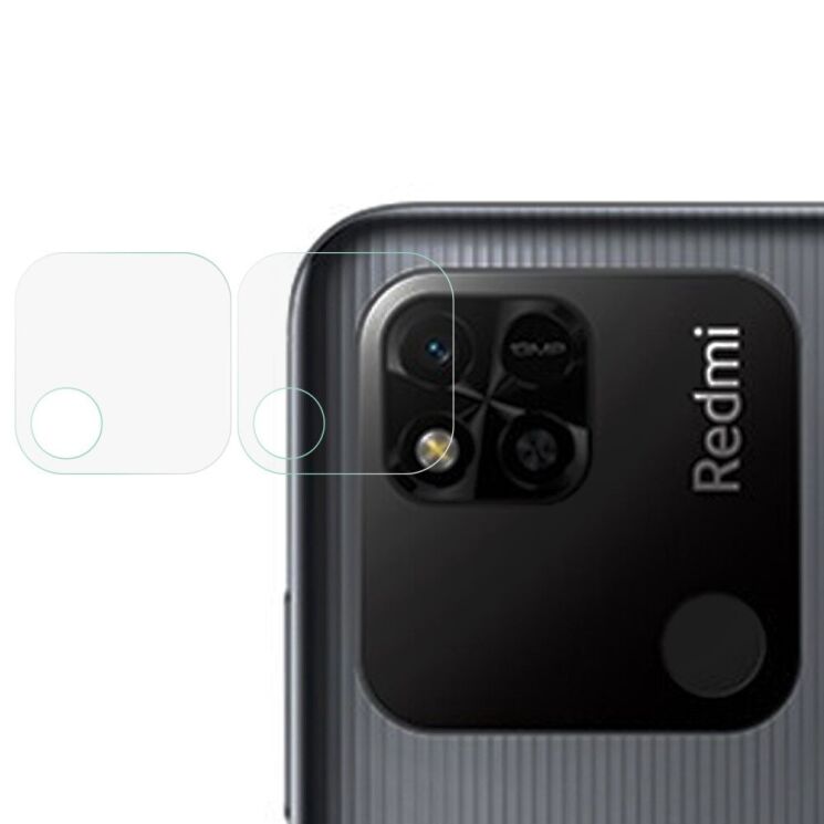 Комплект защитных стекол на заднюю камеру Deexe Camera Lens Protector для Xiaomi Redmi 10A: фото 1 из 6