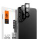 Комплект защитных стекол Spigen (SGP) Optik Lens Protector для Samsung Galaxy S22 (S901) / S22 Plus (S906) - Black (296310B). Фото 1 из 18