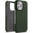 Кожаный чехол MELKCO Leather Case для Apple iPhone 16 Pro - Dark Green (360530DG)