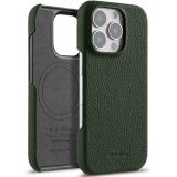 Шкіряний чохол MELKCO Leather Case для Apple iPhone 16 Pro - Dark Green (360530DG)