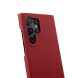 Кожаный чехол MELKCO Leather Case для Samsung Galaxy S24 Ultra (S928) - Red (343385R). Фото 4 из 4