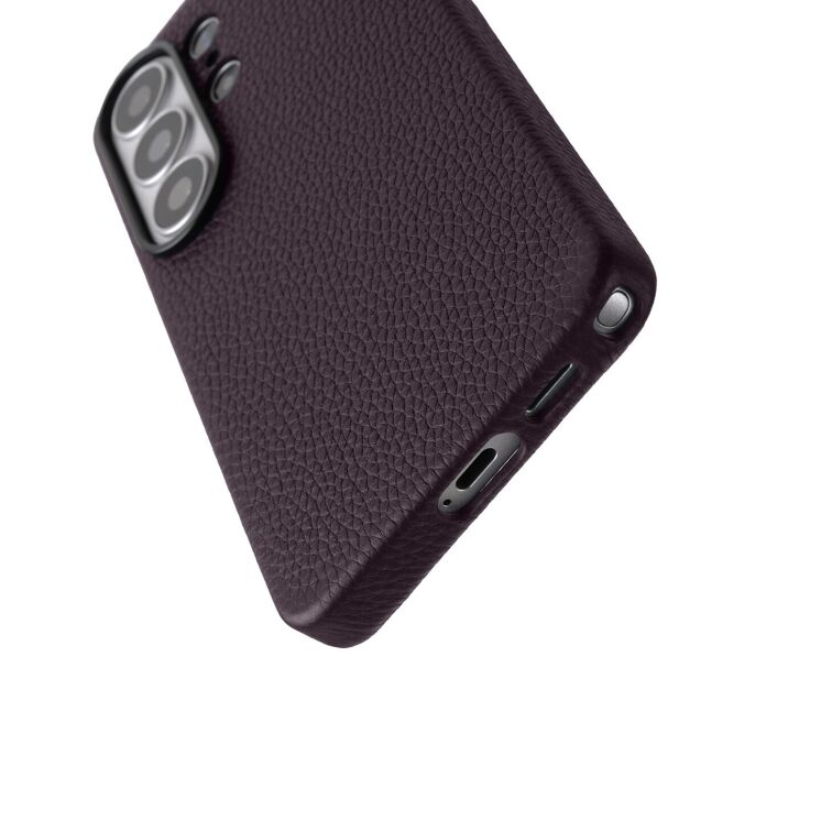 Кожаный чехол MELKCO Leather Case Magnetic для Samsung Galaxy S26 Ultra (S948) - Purple: фото 4 из 4