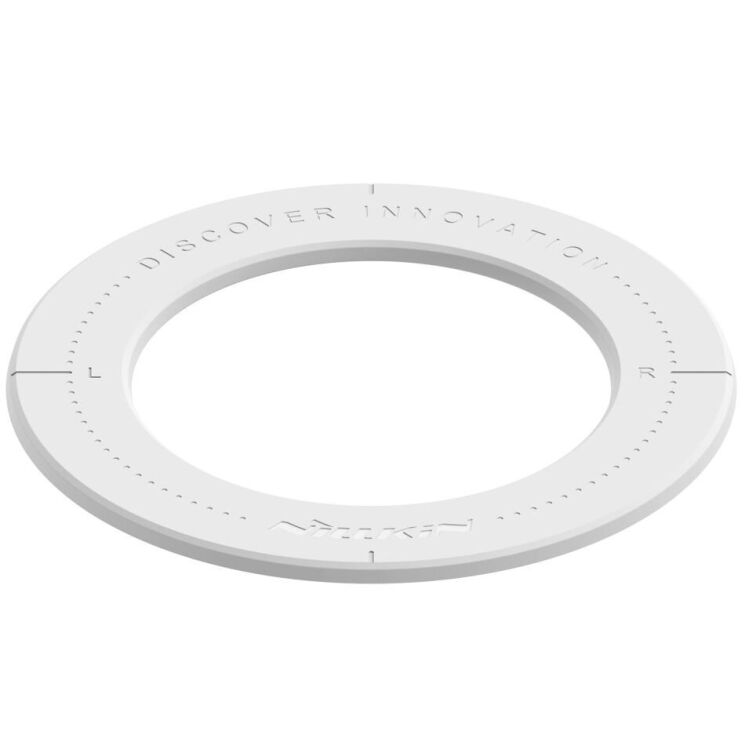Магнитное кольцо NILLKIN SnapLink Ultra Magnetic Sticker - White: фото 3 из 16