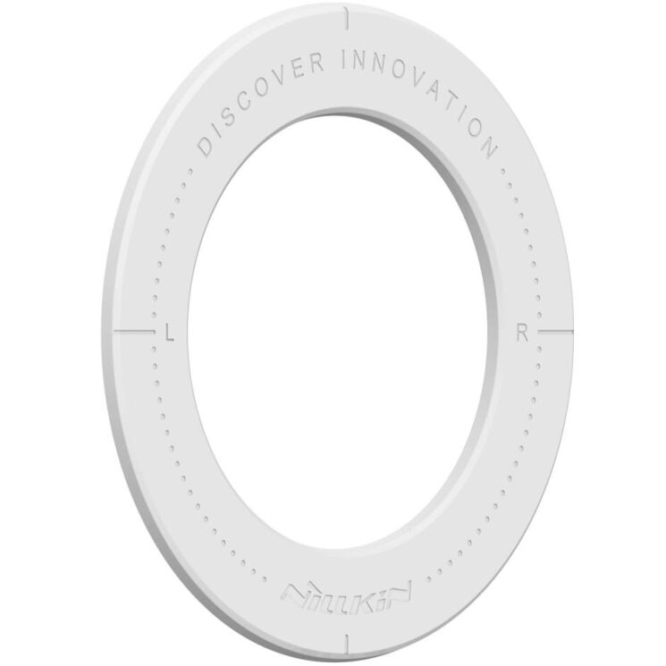 Магнитное кольцо NILLKIN SnapLink Ultra Magnetic Sticker - White: фото 2 из 16