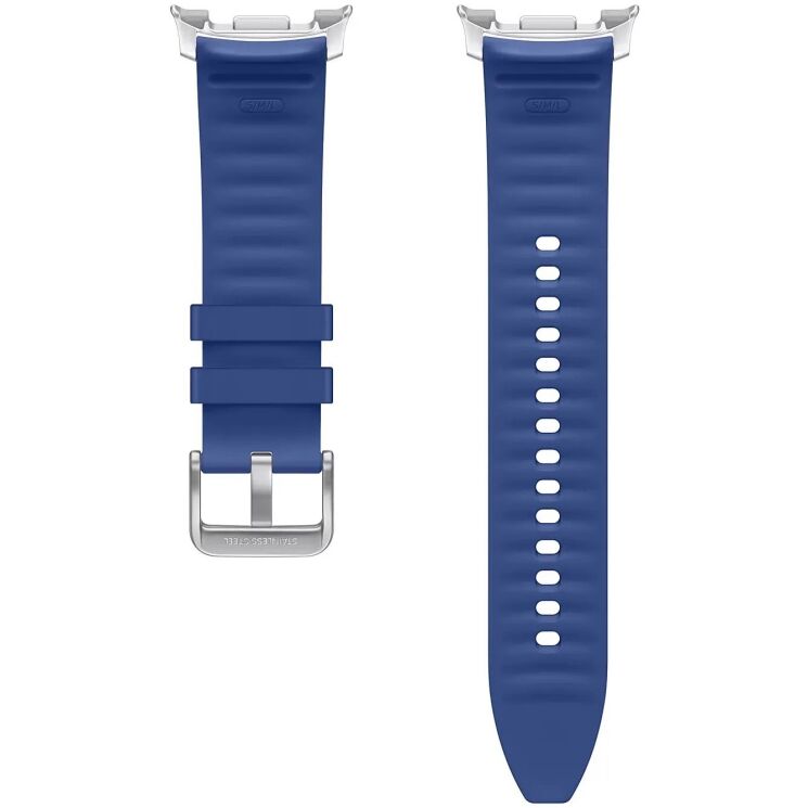 Оригинальный ремешок Hybrid (S/M/L) для Samsung Galaxy Watch 8 (40/44mm) / 8 Classic (ET-SLL50LNEGEU) - Navy: фото 2 из 3