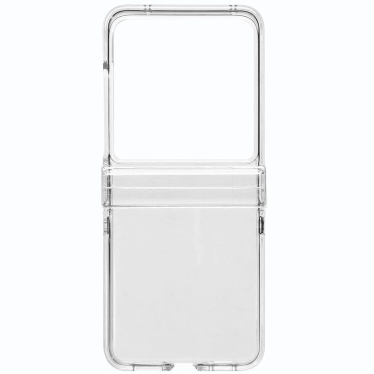 Пластиковая накладка Deexe Crystall Shell для Motorola Razr 60 Ultra / Razr 70 Ultra - Transparent: фото 2 из 6