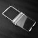 Пластиковая накладка Deexe Crystall Shell для Motorola Razr 60 Ultra / Razr 70 Ultra - Transparent (380421T). Фото 3 из 6