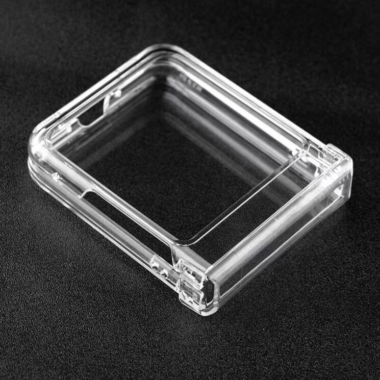 Пластиковая накладка Deexe Crystall Shell для Motorola Razr 60 Ultra / Razr 70 Ultra - Transparent: фото 4 из 6