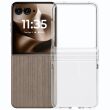 Пластиковая накладка Deexe Crystall Shell для Motorola Razr 60 Ultra / Razr 70 Ultra - Transparent (380421T)