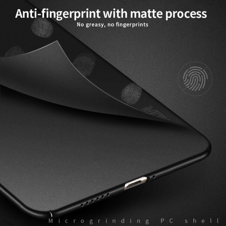 Пластиковый чехол MOFI Matte Series для Xiaomi Redmi Note 13 Pro 4G / Poco M6 Pro - Black: фото 5 из 9