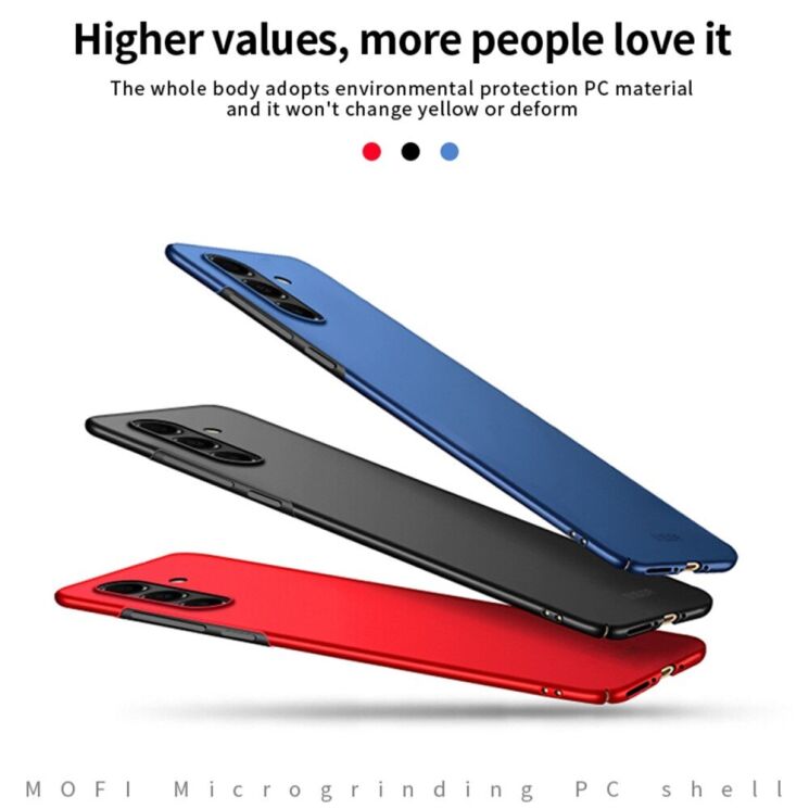 Пластиковый чехол MOFI Slim Shield для Samsung Galaxy A36 (A366) - Black: фото 3 из 9