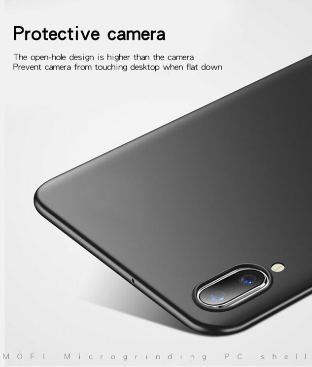 Пластиковый чехол MOFI Slim Shield для Samsung Galaxy M10 (M105) - Blue: фото 6 из 11