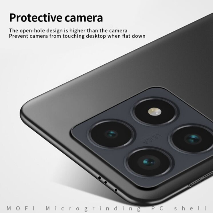 Пластиковый чехол MOFI Slim Shield для Xiaomi 14T - Blue: фото 5 из 9