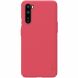 Пластиковый чехол NILLKIN Frosted Shield для OnePlus Nord - Red (267328R). Фото 1 из 16
