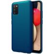 Пластиковый чехол NILLKIN Frosted Shield для Samsung Galaxy A02s (A025) - Blue (230169L)