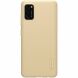 Пластиковый чехол NILLKIN Frosted Shield для Samsung Galaxy A41 (A415) - Gold (257219F). Фото 2 из 20