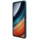 Пластиковый чехол NILLKIN Frosted Shield для Xiaomi Poco F4 / Redmi K40S - Blue (299316L). Фото 4 из 17