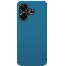 Пластиковый чехол NILLKIN Frosted Shield для Xiaomi Redmi 13 - Blue: фото 1 из 18