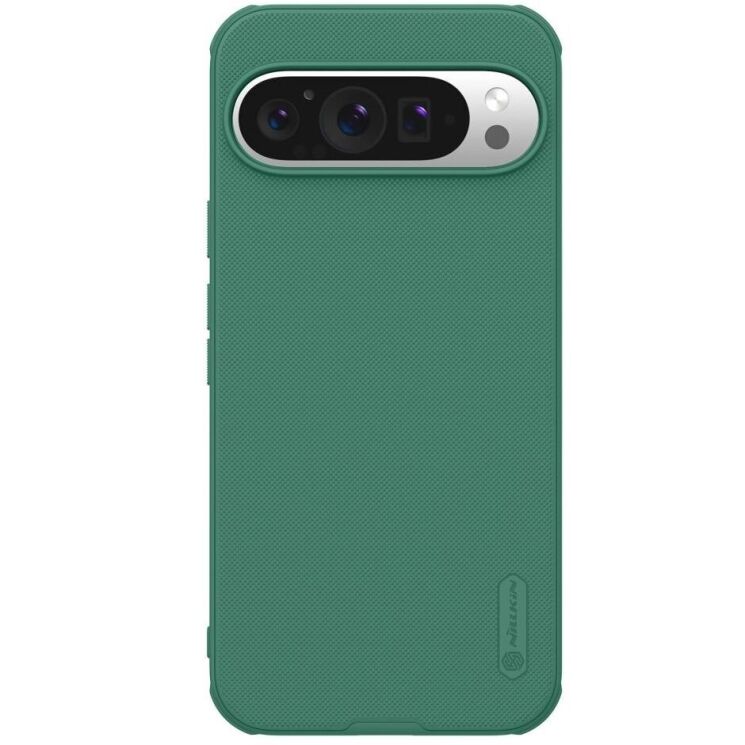 Пластиковый чехол NILLKIN Frosted Shield Pro Magnetic для Google Pixel 9 / 9 Pro - Green: фото 1 из 21
