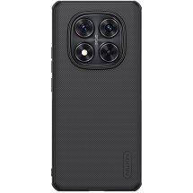 Пластиковый чехол NILLKIN Frosted Shield Pro Magnetic для Xiaomi Redmi Note 14 Pro 5G - Black: фото 1 из 19