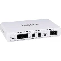 Портативный источник питания для роутера Hoco DB25 Smart Mini UPS 5V/9V/12V (8800mAh) - White: фото 1 из 8