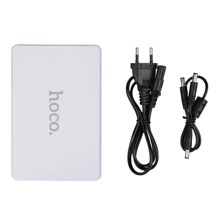 Портативный источник питания для роутера Hoco DB25 Smart Mini UPS 5V/9V/12V (8800mAh) - White: фото 5 из 8