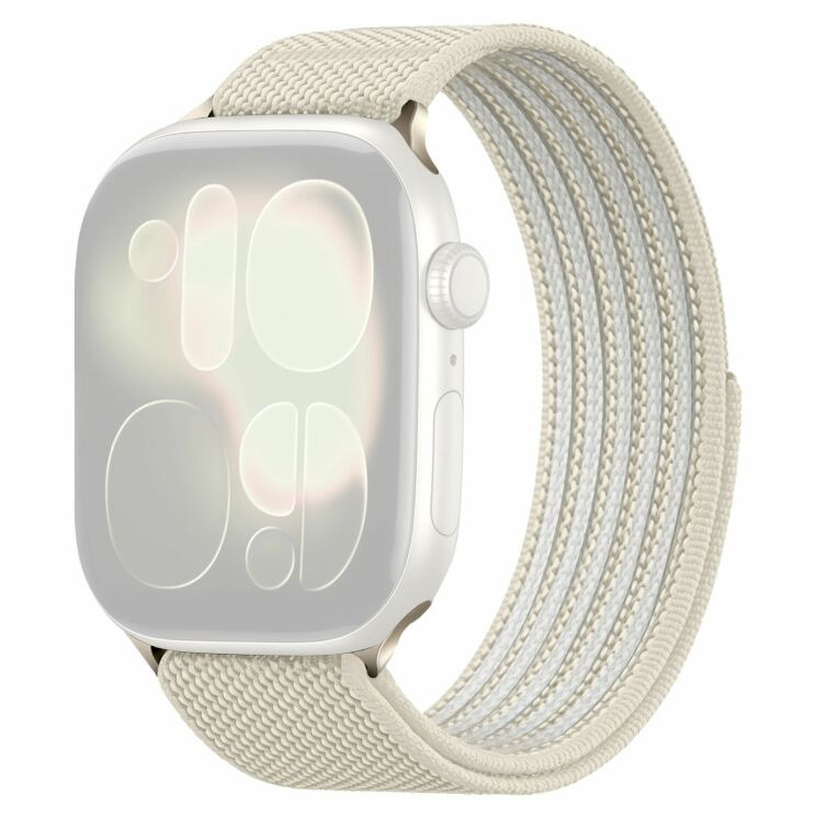 Ремінець Deexe Active Band для Apple Watch 42 (Series 10/11/12) / 41 / 40 / SE 40 / 38 - Starlight (345162SG) Ремінець Deexe Active Band для Apple Watch 42 (Series 10/11/12) / 41 / 40 / SE 40 / 38 - Starlight: фото 1 з 4