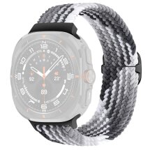 Ремешок Deexe Braided Strap для Samsung Galaxy Watch Ultra (47mm) - Colorful Black: фото 1 из 7