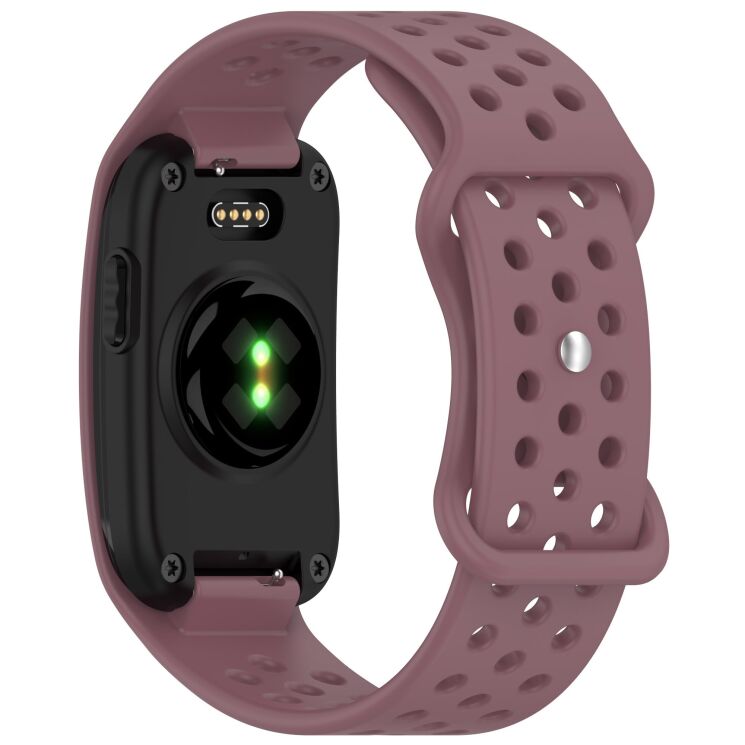 Ремінець Deexe Dot Style для Garmin CIRQA - Deep Pink (362608DP) Ремінець Deexe Dot Style для Garmin CIRQA - Deep Pink: фото 2 з 6