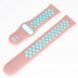 Ремешок Deexe Dot Color для часов с шириной крепления 20мм - Pink / Cyan (270800PC). Фото 3 из 5