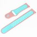 Ремешок Deexe Dot Color для часов с шириной крепления 20мм - Pink / Cyan (270800PC). Фото 2 из 5