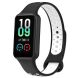 Ремешок Deexe Dual Color для Xiaomi Redmi Smart Band 2 - Black / White (320610BW). Фото 1 из 11