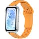 Ремешок Deexe Eclipse для Huawei Band 11 Pro / Band 11 - Yellow (410607Y). Фото 2 из 9