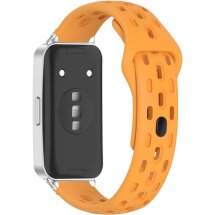 Ремешок Deexe Eclipse для Huawei Band 11 Pro / Band 11 - Yellow: фото 1 из 9