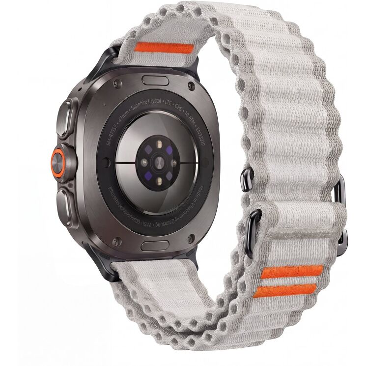 Ремешок Deexe Flow Snap для Samsung Galaxy Watch Ultra 2 / Ultra / Ultra (2025) - Starlight (427015SG) Ремешок Deexe Flow Snap для Samsung Galaxy Watch Ultra 2 / Ultra / Ultra (2025) - Starlight: фото 3 из 4