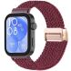 Ремешок Deexe Knitted Strap для Huawei Watch Fit 3 / Fit 4 / Fit 4 Pro - Wine Red (357121WR). Фото 2 из 7