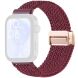 Ремешок Deexe Knitted Strap для Huawei Watch Fit 3 / Fit 4 / Fit 4 Pro - Wine Red (357121WR). Фото 1 из 7
